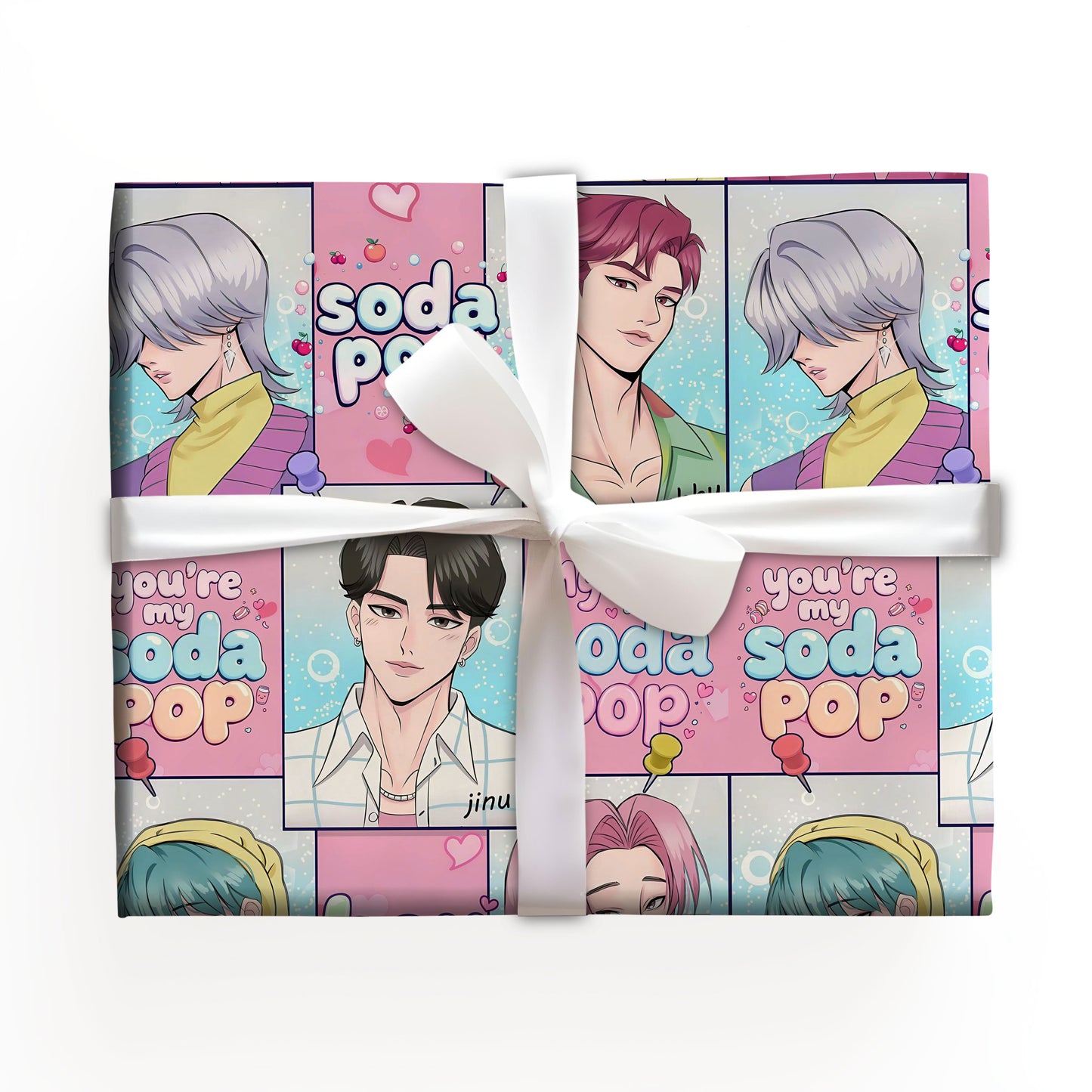 K-pop Demon Hunters Soda Pop Gift Wrap