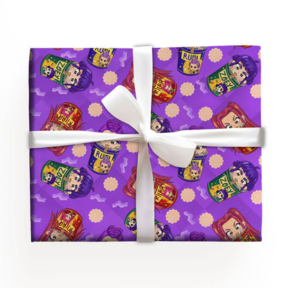 Demon Hunters Soda Pop Wrapping Paper