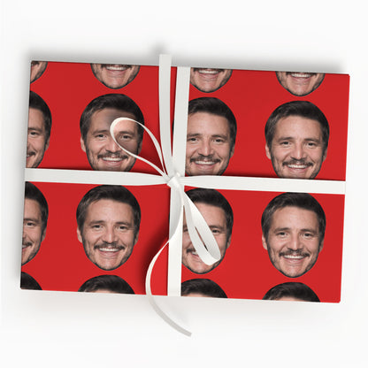 Pedro Pascal Wrapping Paper Gifts