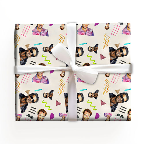 Schwarzenegger Wrapping Paper