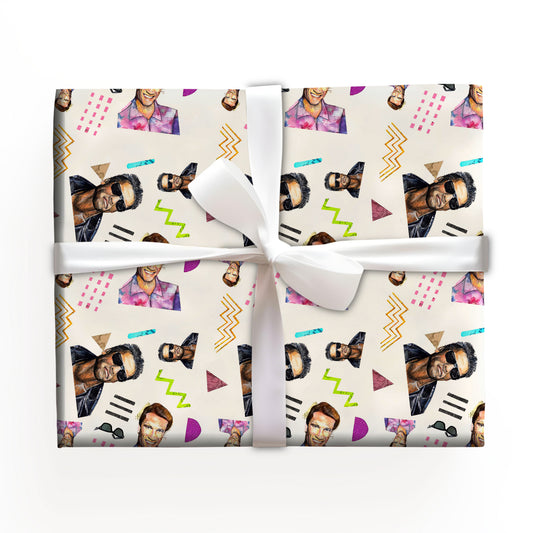 Schwarzenegger Wrapping Paper