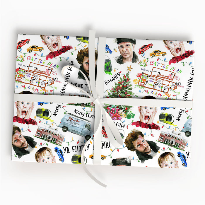 Home Alone Wrapping Paper