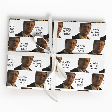 What is in the box Wrapping Paper, Xmas Gift
