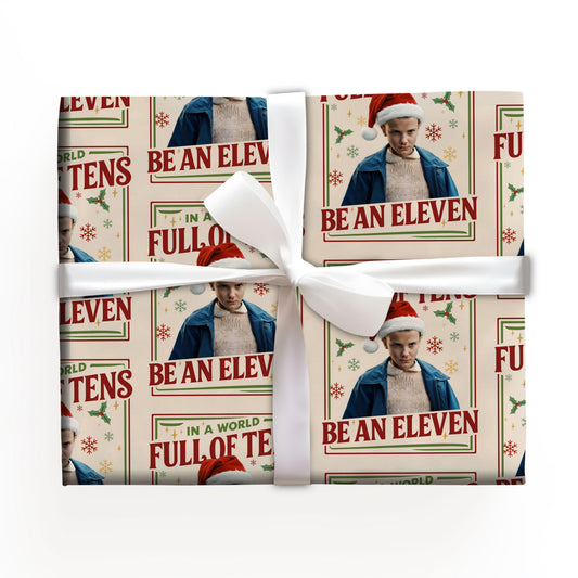 Stranger Things Eleven Wrapping Paper