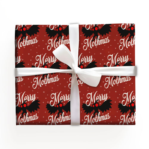 Mothman Wrapping Paper Xmas Gift