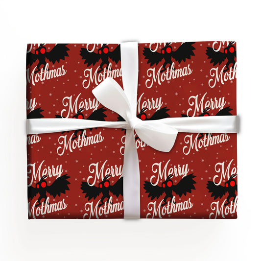 Mothman Wrapping Paper Xmas Gift