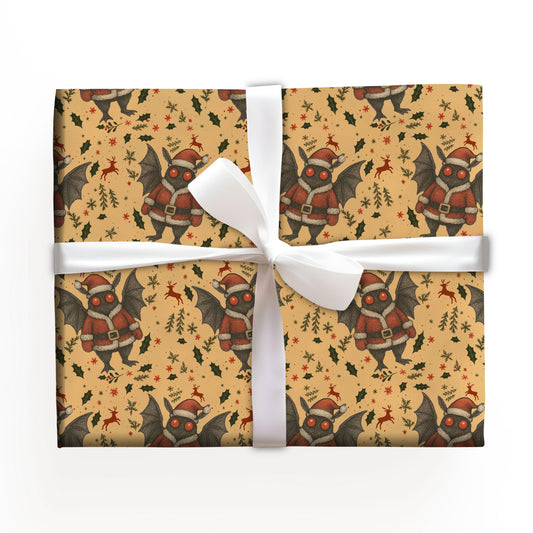 Mothman Santa Wrapping Paper