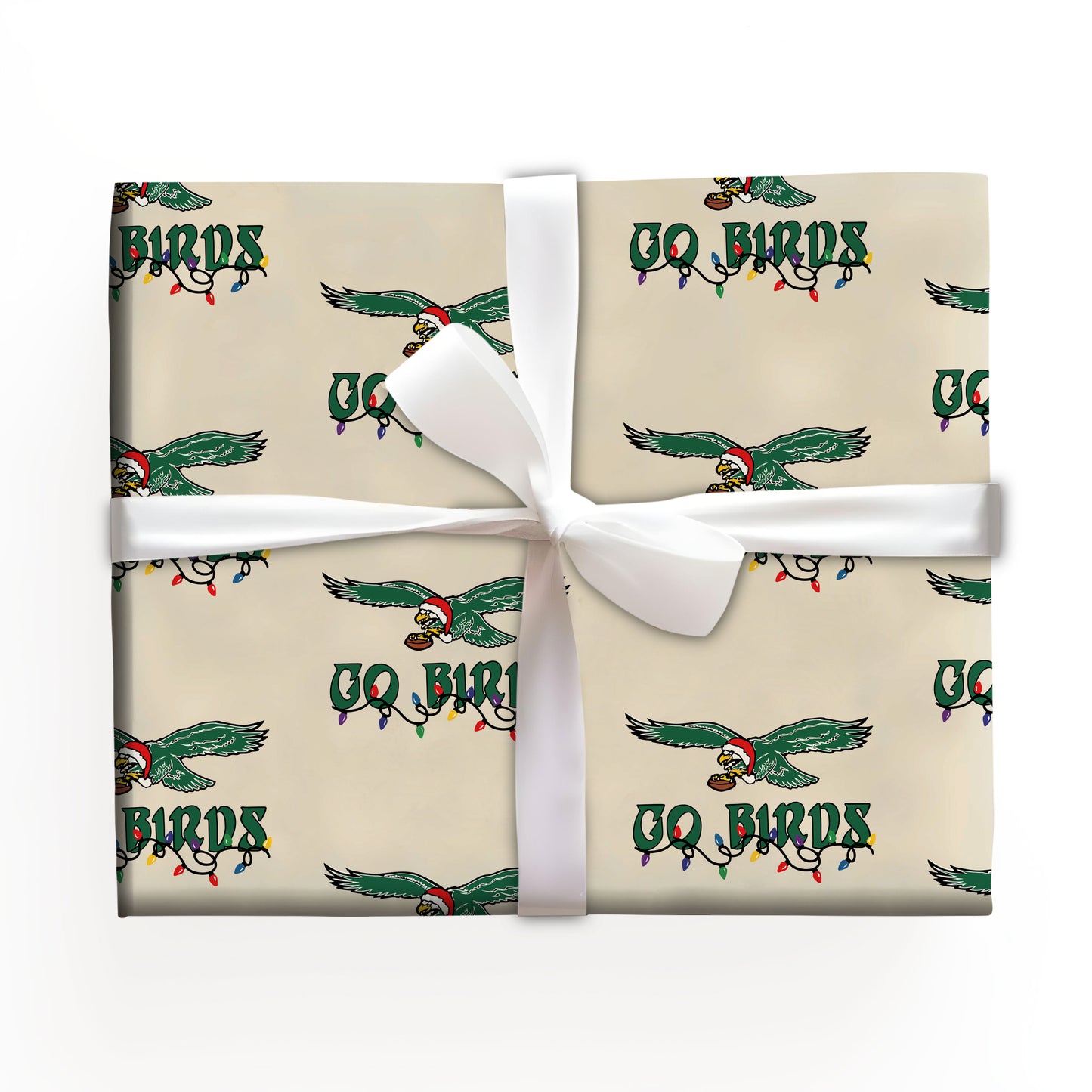 Go Bird Football Game Day Christmas Paper Roll