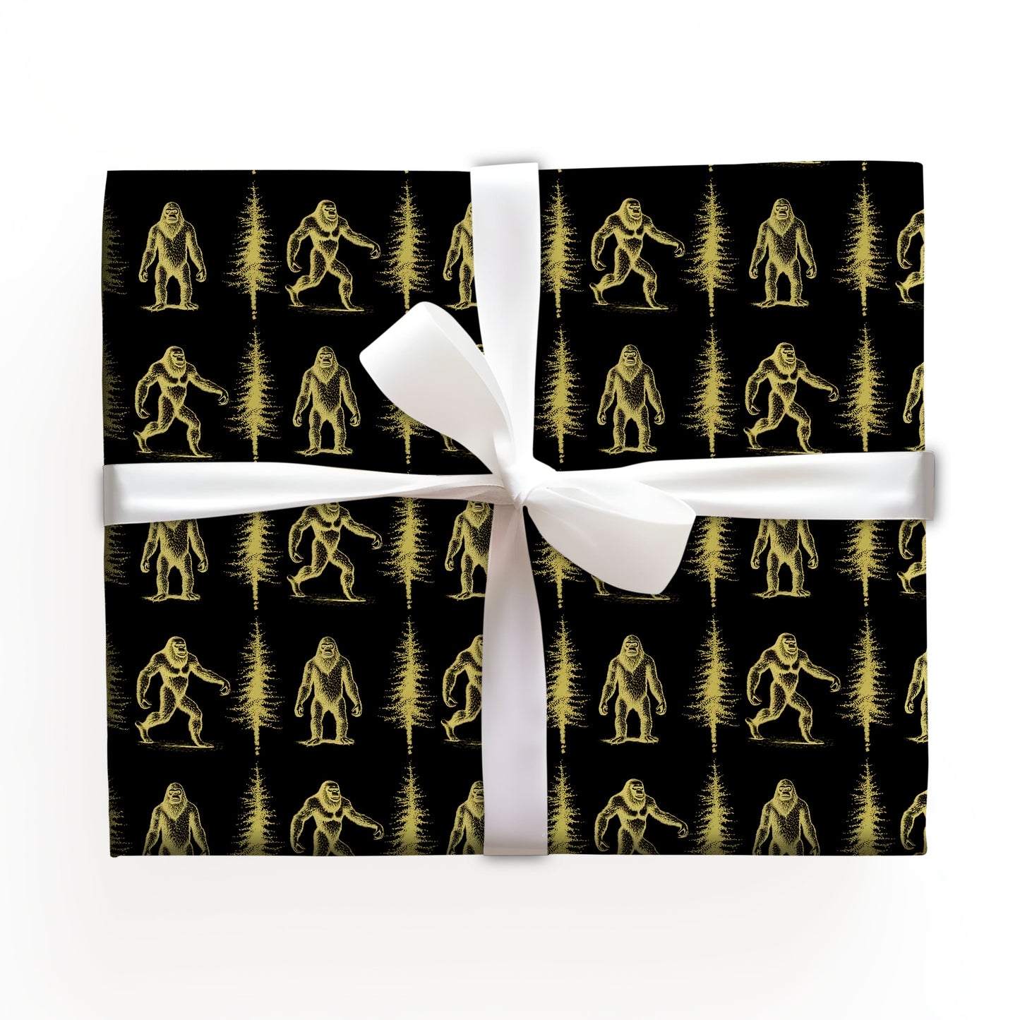 Bigfoot Wrapping Paper Gift