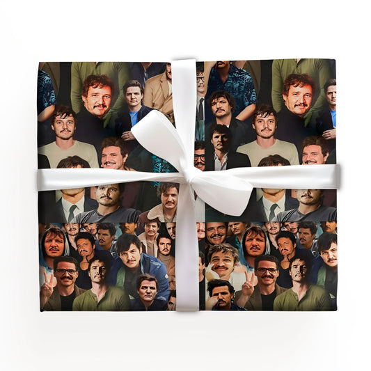Pedro Pascal Wrapping Paper