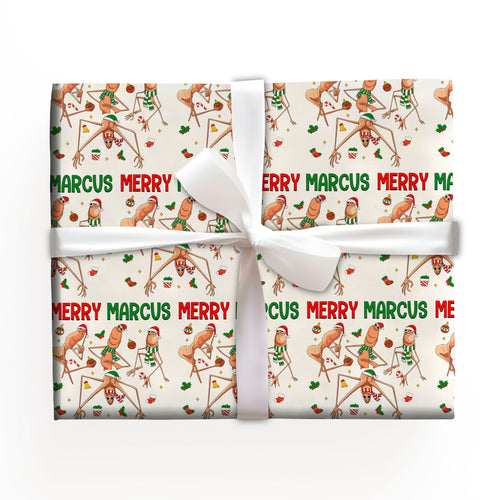 Marcus Santa Wrapping Paper