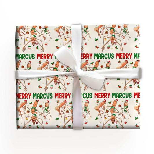 Marcus Santa Wrapping Paper