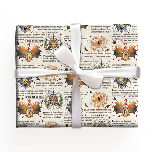 Fourth Wing Wrapping Paper