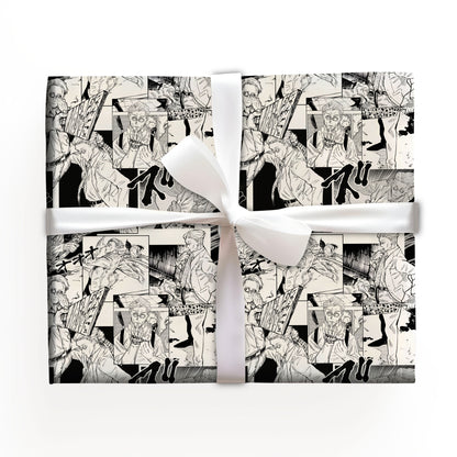 Chainsaw Man Wrapping Paper Birthday Gift