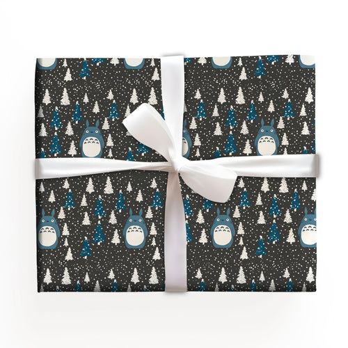Totoro Christmas Wrapping Paper