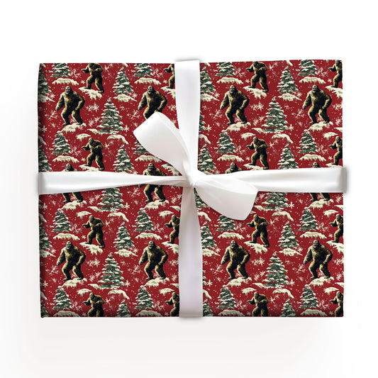 Bigfoot Wrapping Paper Roll