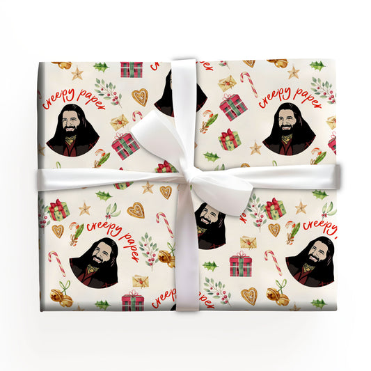 Creepy Paper Wrapping Paper