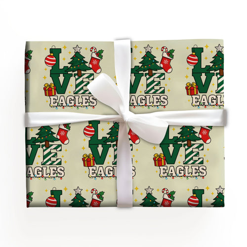 Football Christmas Wrap Gift