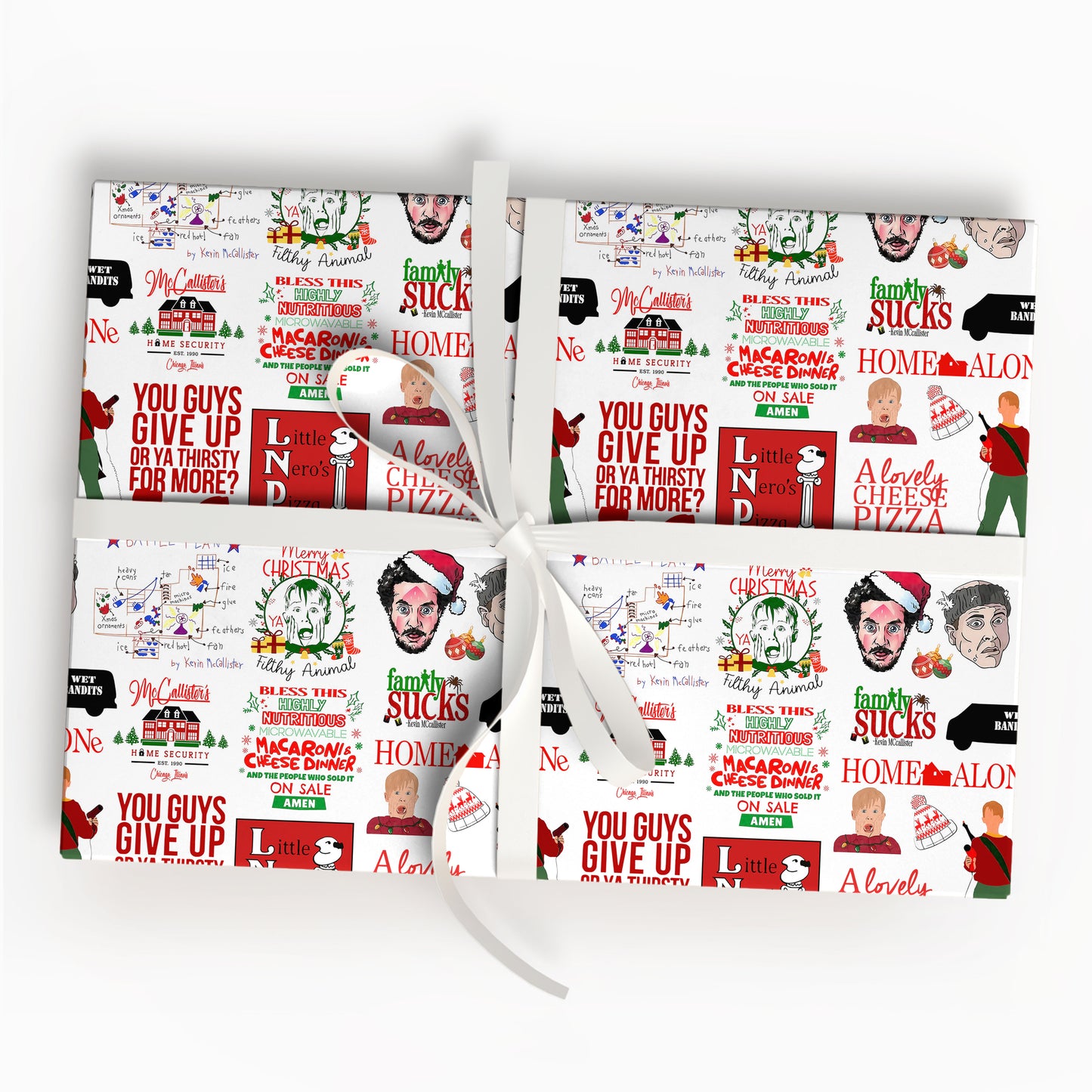 Macaulay Culkin Wrapping Paper,Home Alone Christmas Gifts