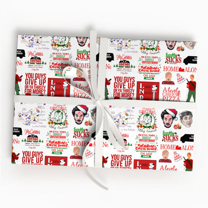 Macaulay Culkin Wrapping Paper,Home Alone Christmas Gifts