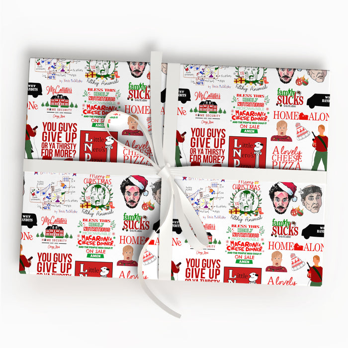 Macaulay Culkin Wrapping Paper,Home Alone Christmas Gifts