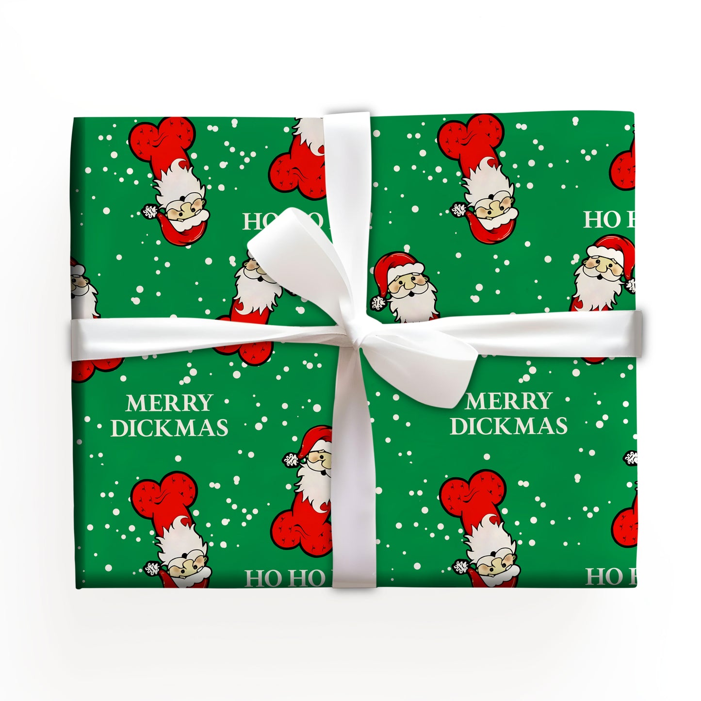 Funny Santa Wrapping Paper
