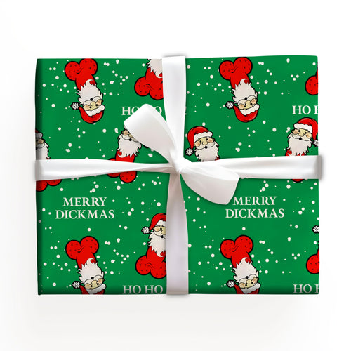 Funny Santa Wrapping Paper