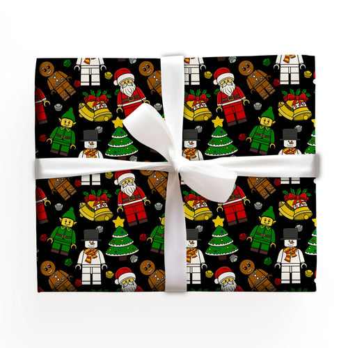 Santa Christmas Wrapping Paper