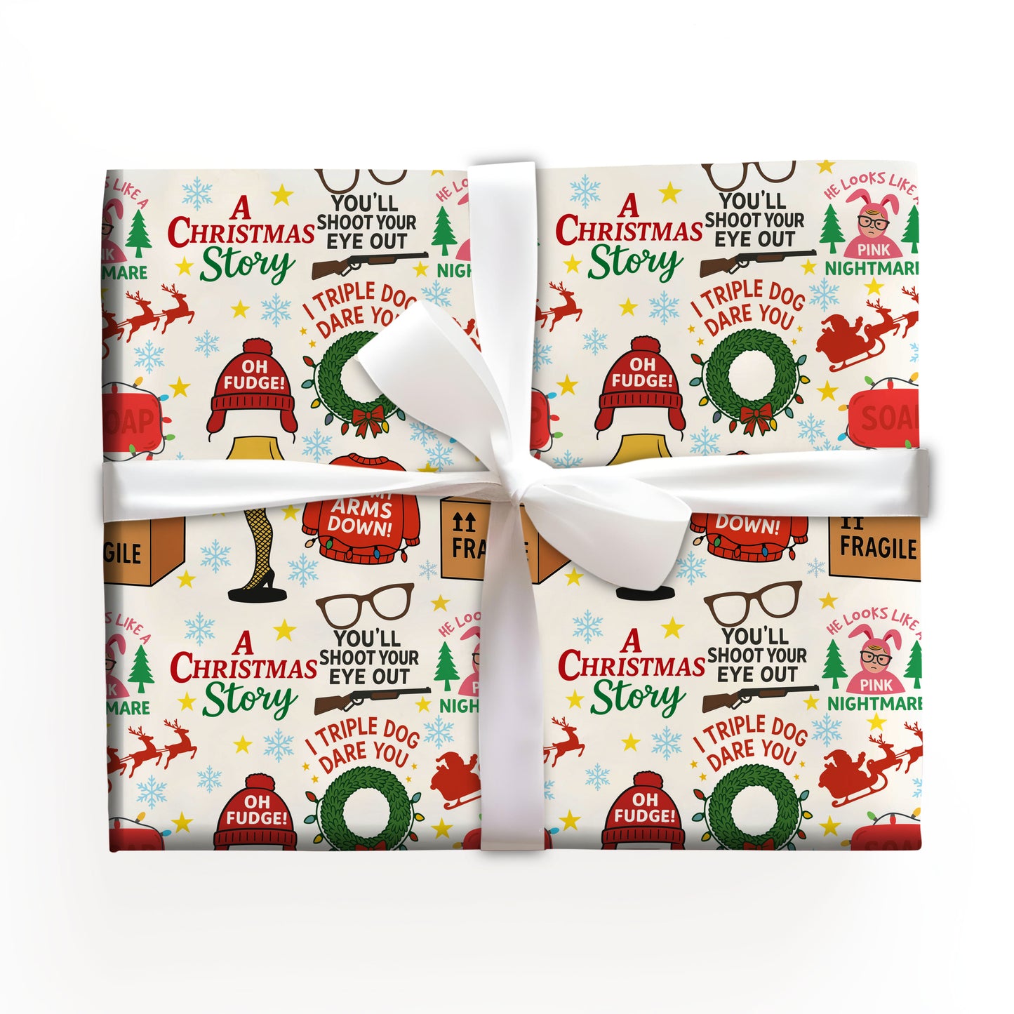A Christmas Story Wrapping Paper Roll