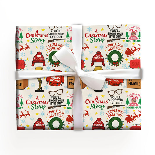 A Christmas Story Wrapping Paper Roll