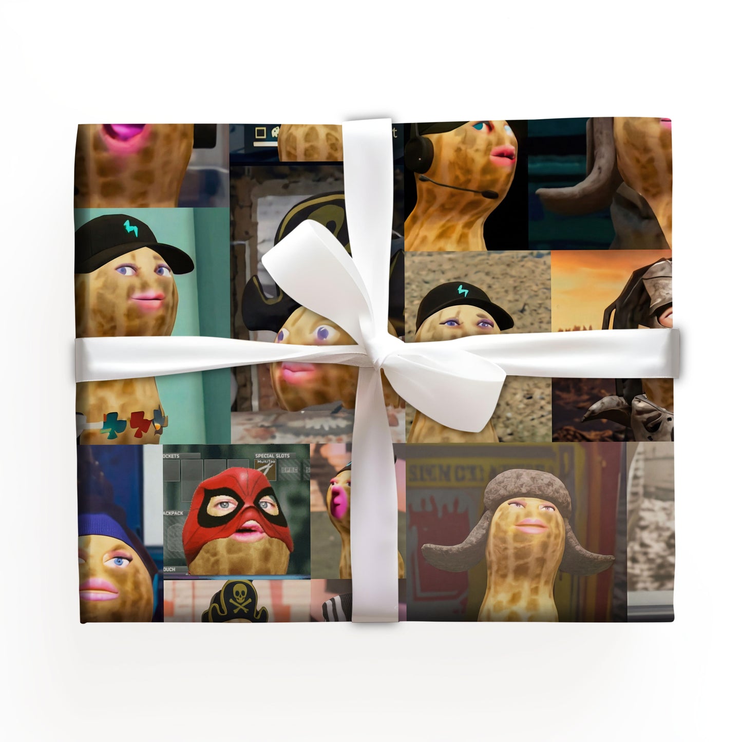 Peanut Wrapping Paper Christmas Gift