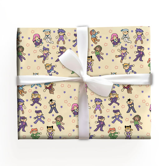 JoJo's Bizarre Adventure Wrapping Paper