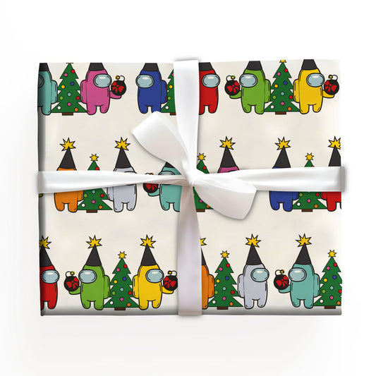 Among Us Wrapping Paper