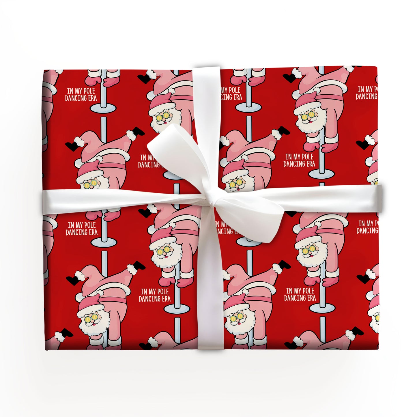 Santa Dancing Wrapping Paper