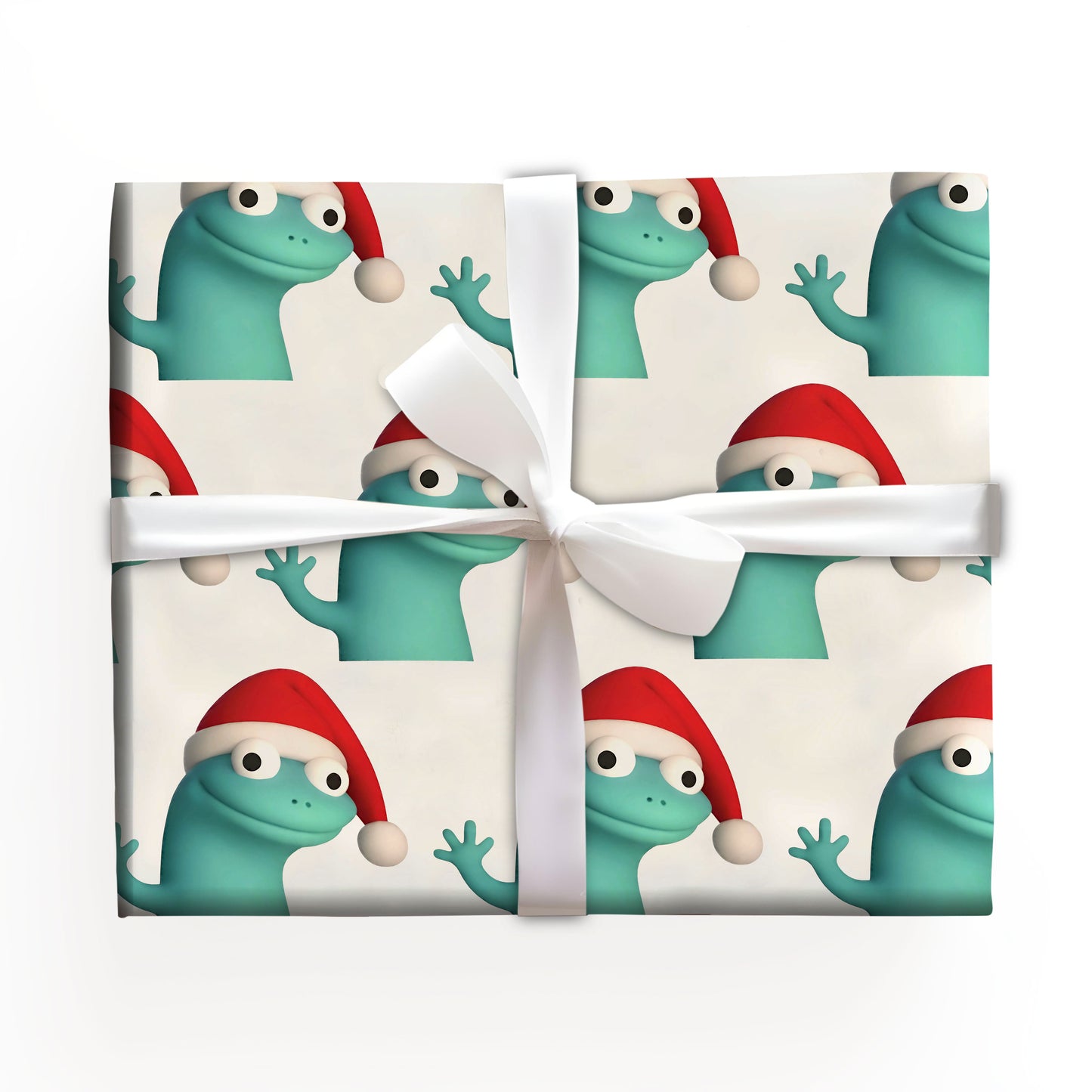 Lizard Christmas Wrapping Paper
