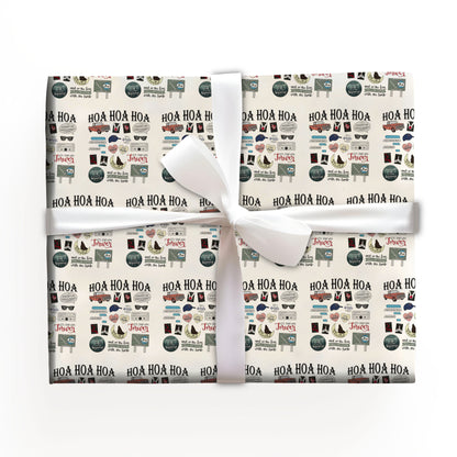 Twilight Hoa Hoa Hoa Wrapping Paper