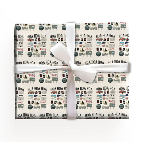 Twilight Hoa Hoa Hoa Wrapping Paper