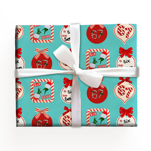 67 Grinch Meme Christmas Wrapping Paper