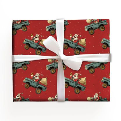 Santa Meme Wrapping Paper