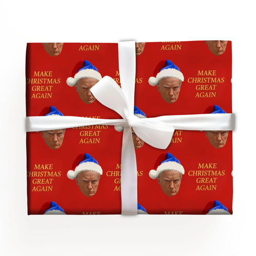 Trump Santa Swapping Paper
