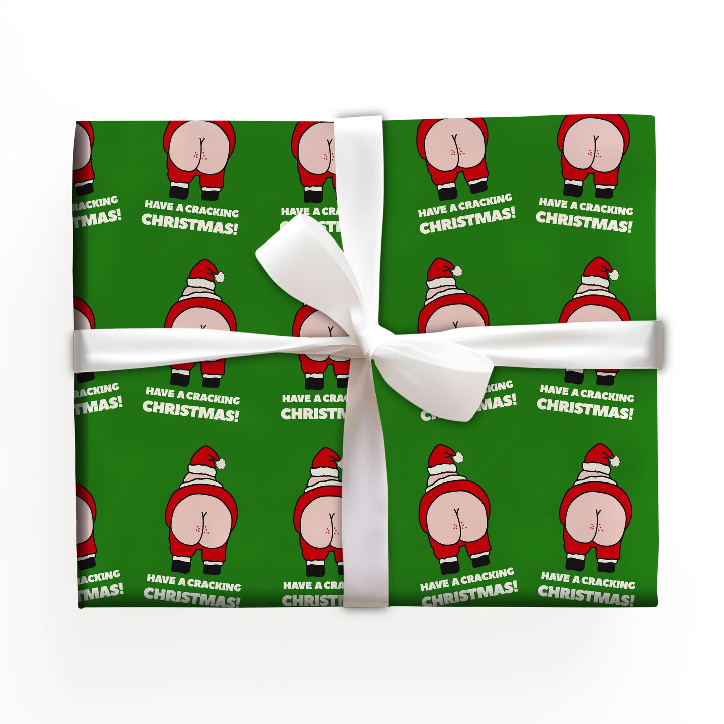 Twerking Santa Wrapping Paper