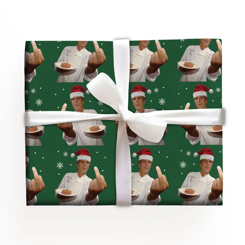 Anthony Bourdain Chef Wrapping Paper