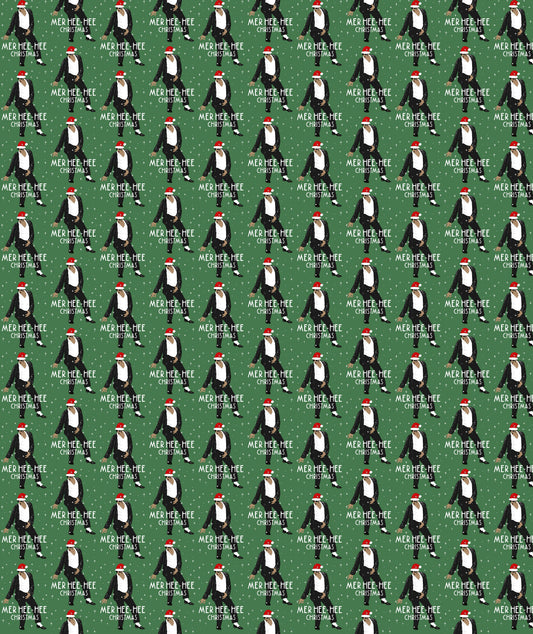 Green Hee Hee Christmas Michael Jackson Wrapping Paper – Christmas Gift Wrap for Fans