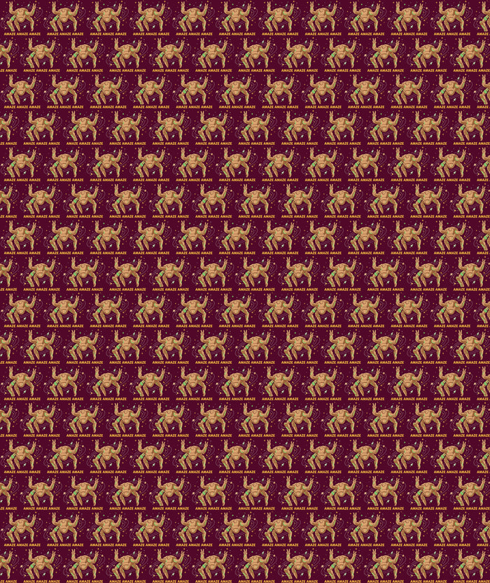 Maroon Amaze Project Hail Mary Wrapping Paper – Gift Wrap for Fans