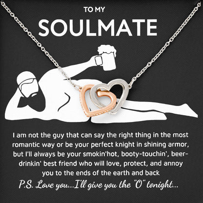To My Soulmate Anniversary Necklace Gift