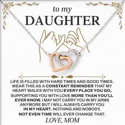 To My Beautiful Granddaughter Necklace Meaningful With Message Card And Box