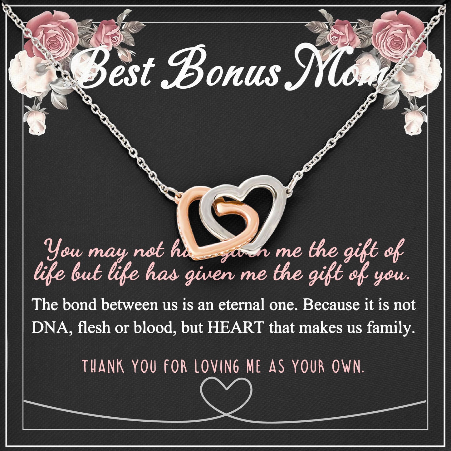 To Best Bonus Mom Jewelry Gift for Special Occasion