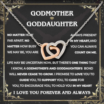 To My Godmother Jewelry Gift for Birthday