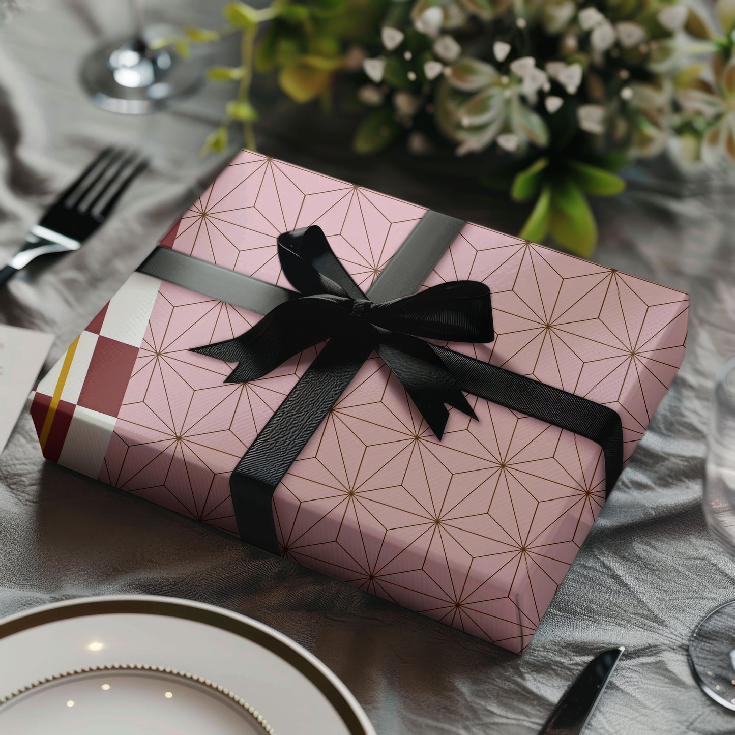 Demon Slayer for Xmas Holiday Gift Wrap