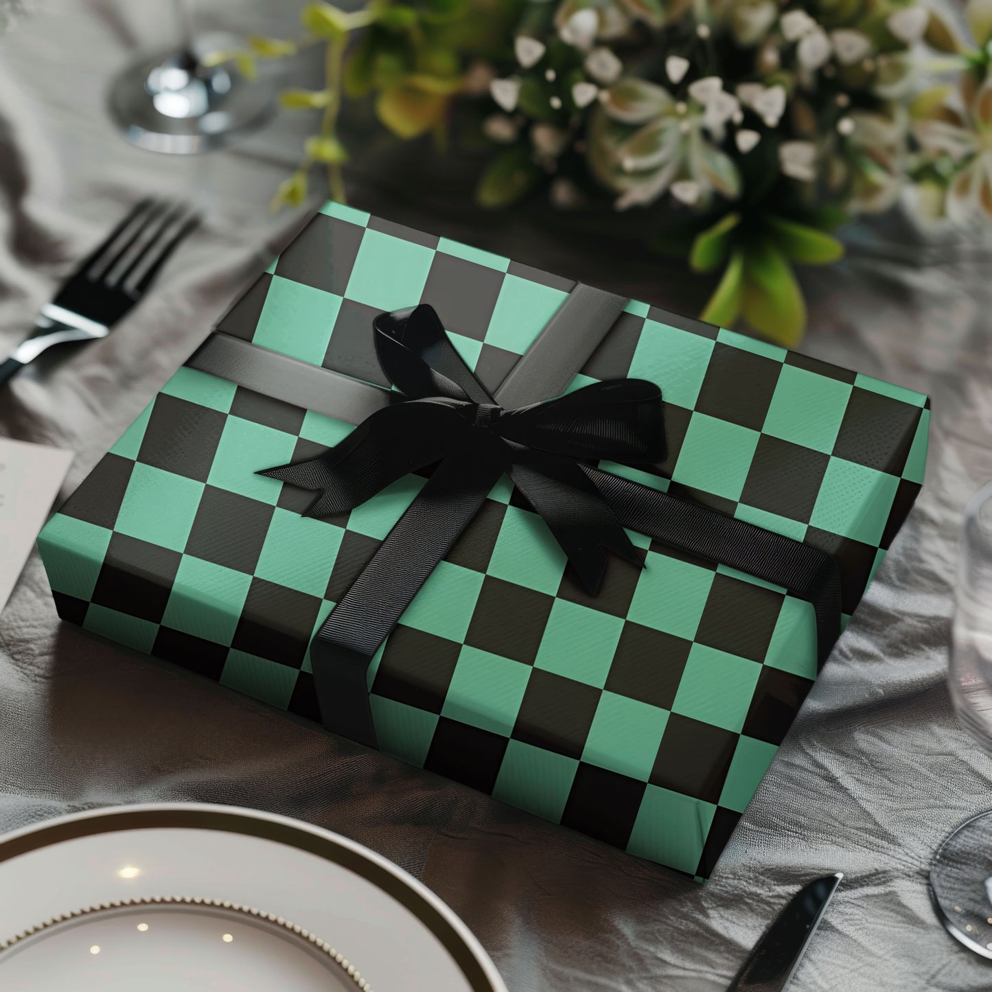 Demon Slayer Christmas Wrapping Paper Roll